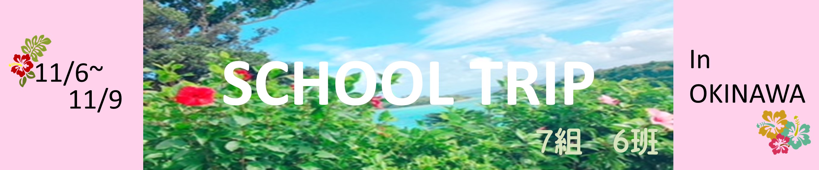 SCHOOL TRIP