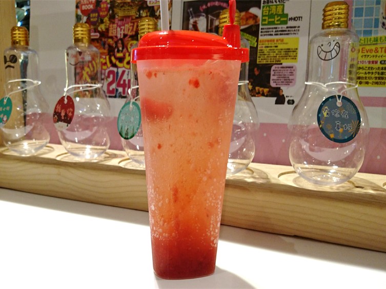 イチゴのジュース