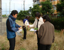 生物(野外植物観察)