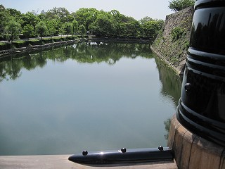内濠の様子(東)
