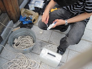 調査の様子