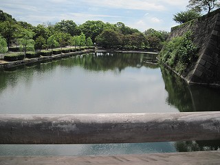 内濠の様子(東)