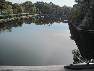内濠の様子(東)