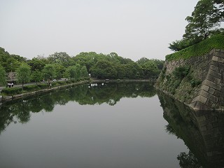 内濠の様子(東)