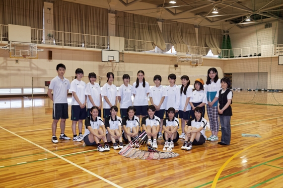 バドミントン部 Kunijima High School