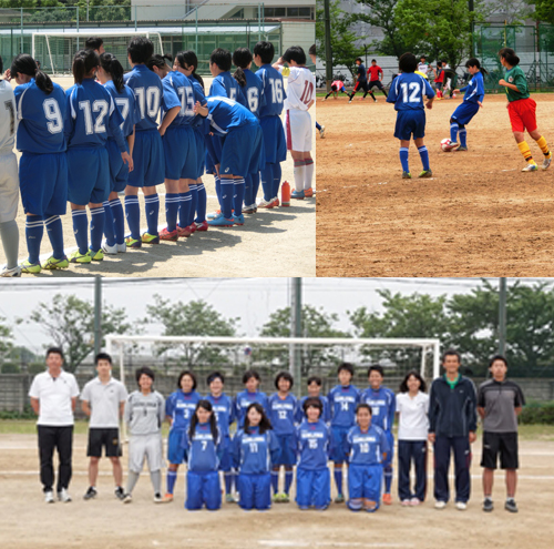 女子サッカー部 Kunijima High School