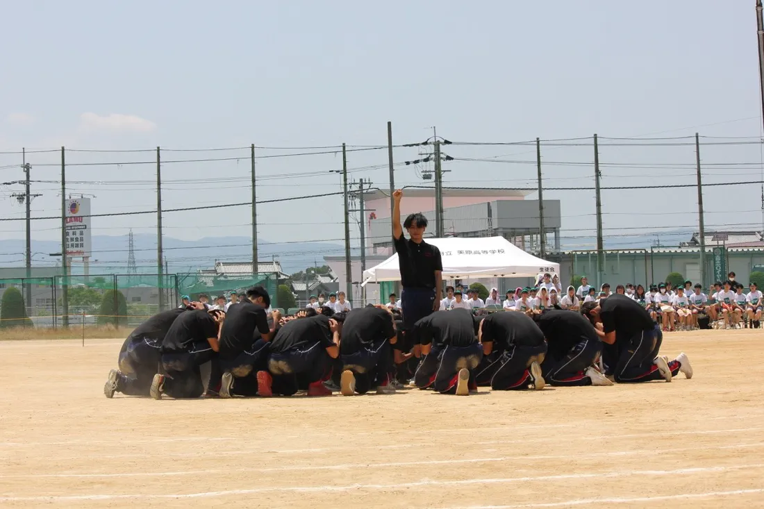 体育祭での応援合戦