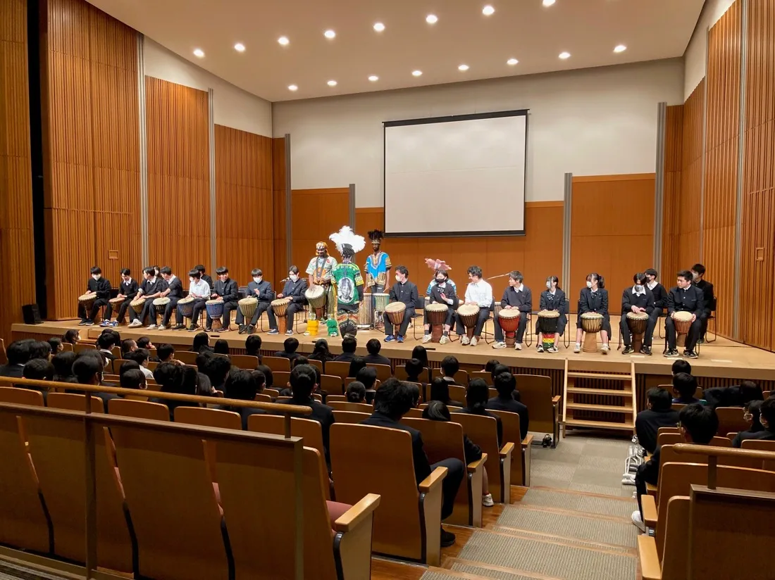 国際交流の様子