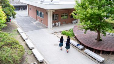 ベンチのある風景