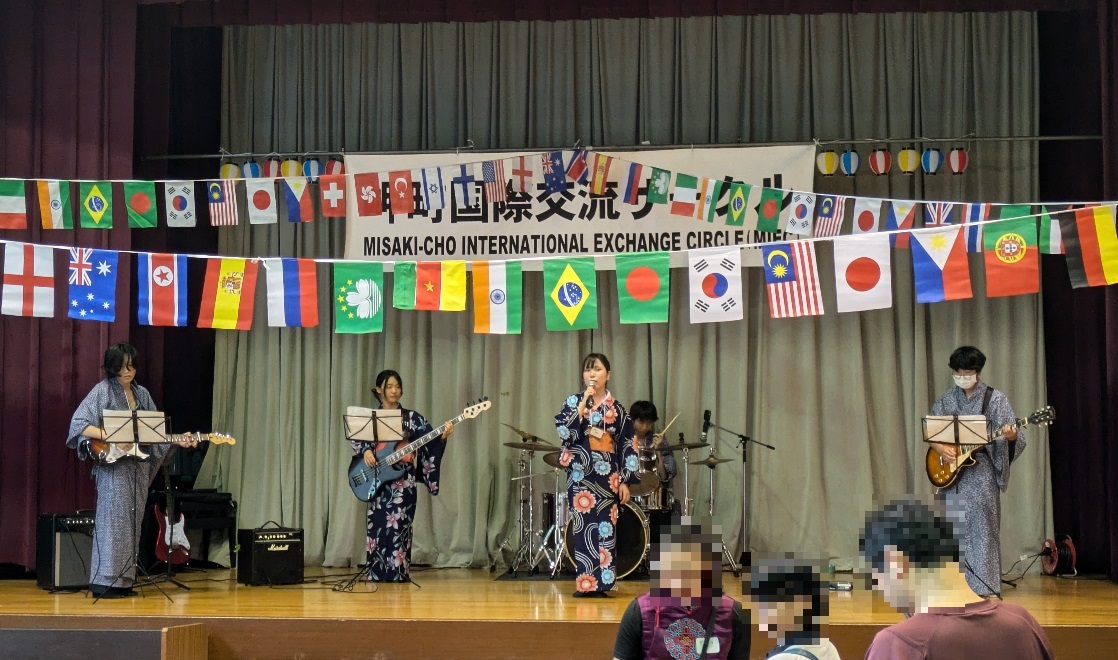 岬町国際交流サークル夏祭り1