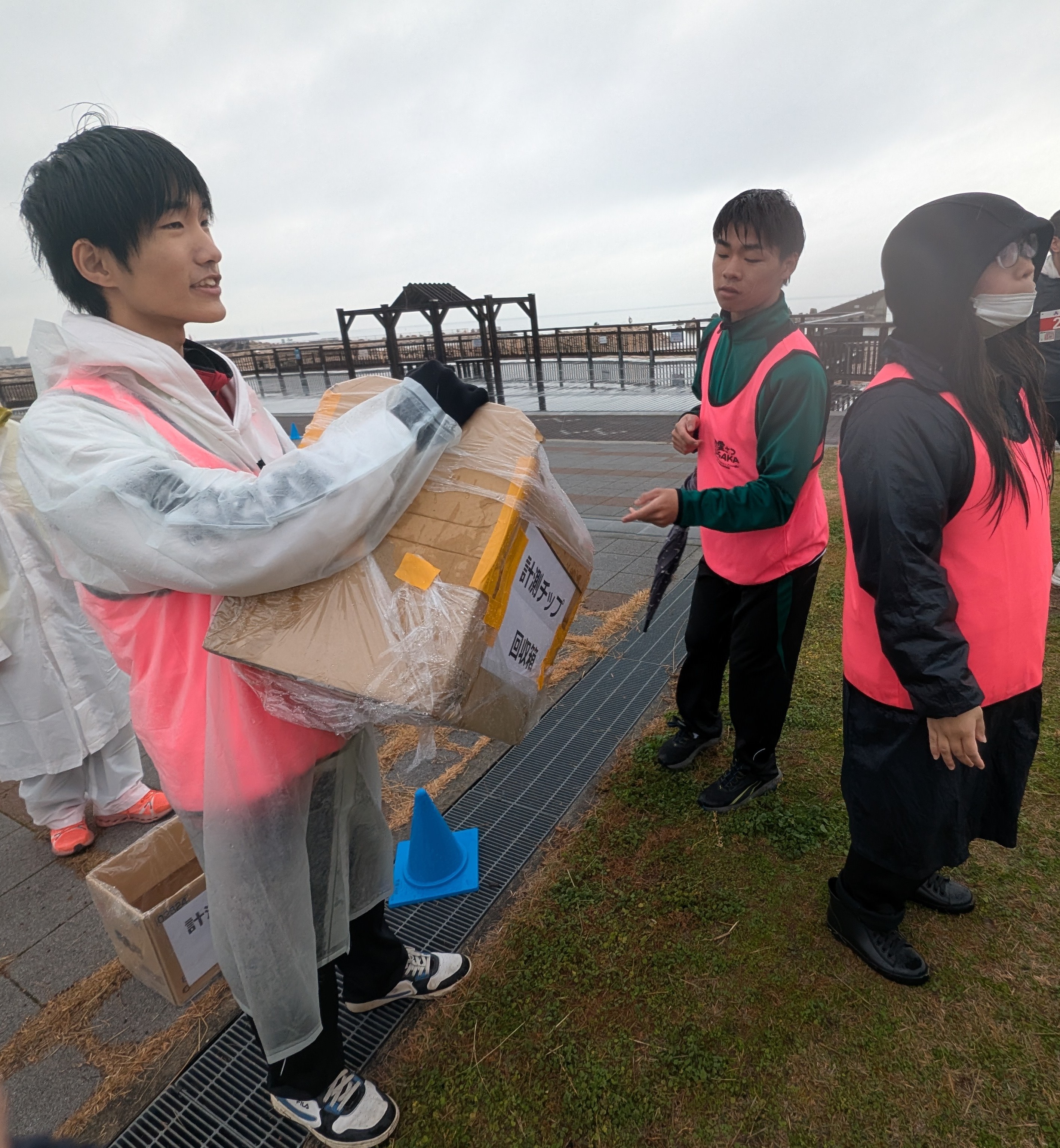 阪南クロスカントリー＆ウォークトライアルのボランティアの様子2