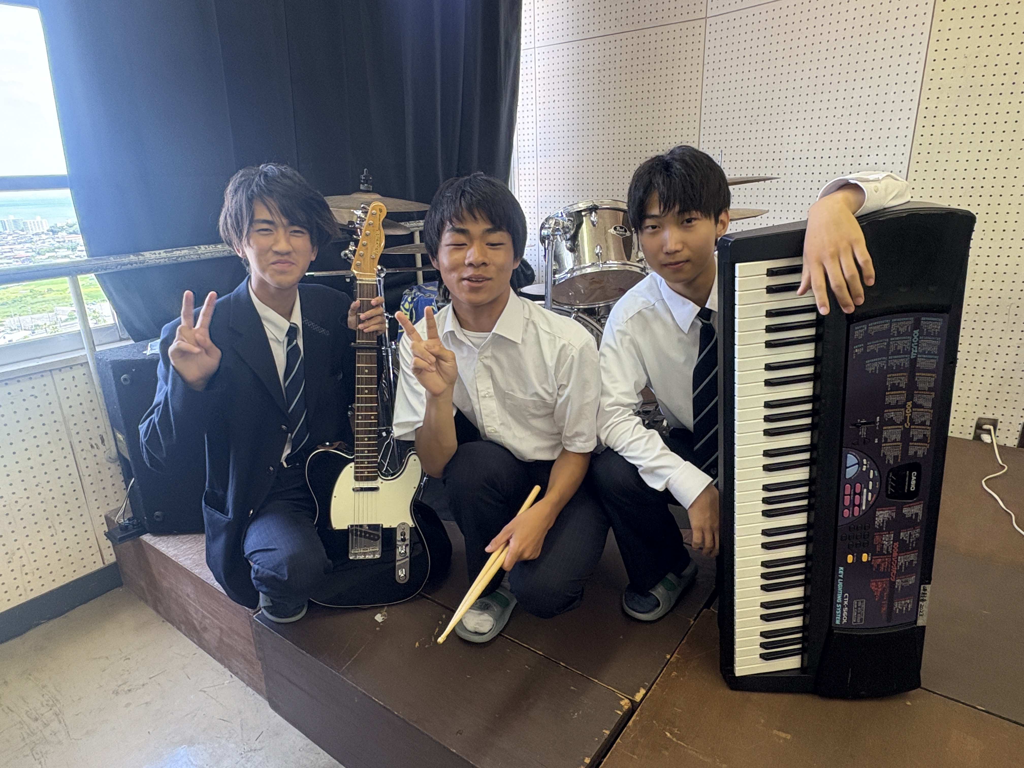 軽音新歓ライブの様子3