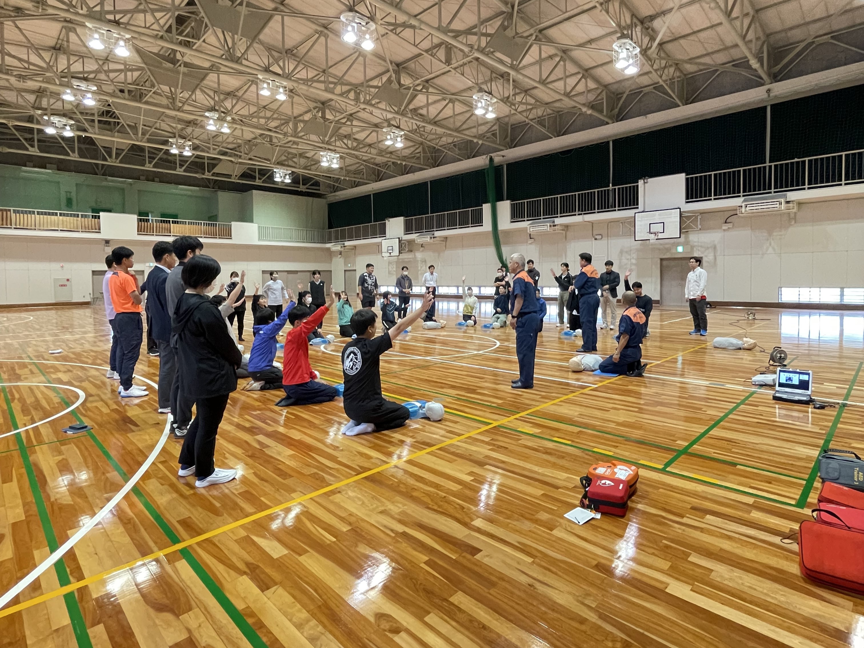 救急救命講習の様子3