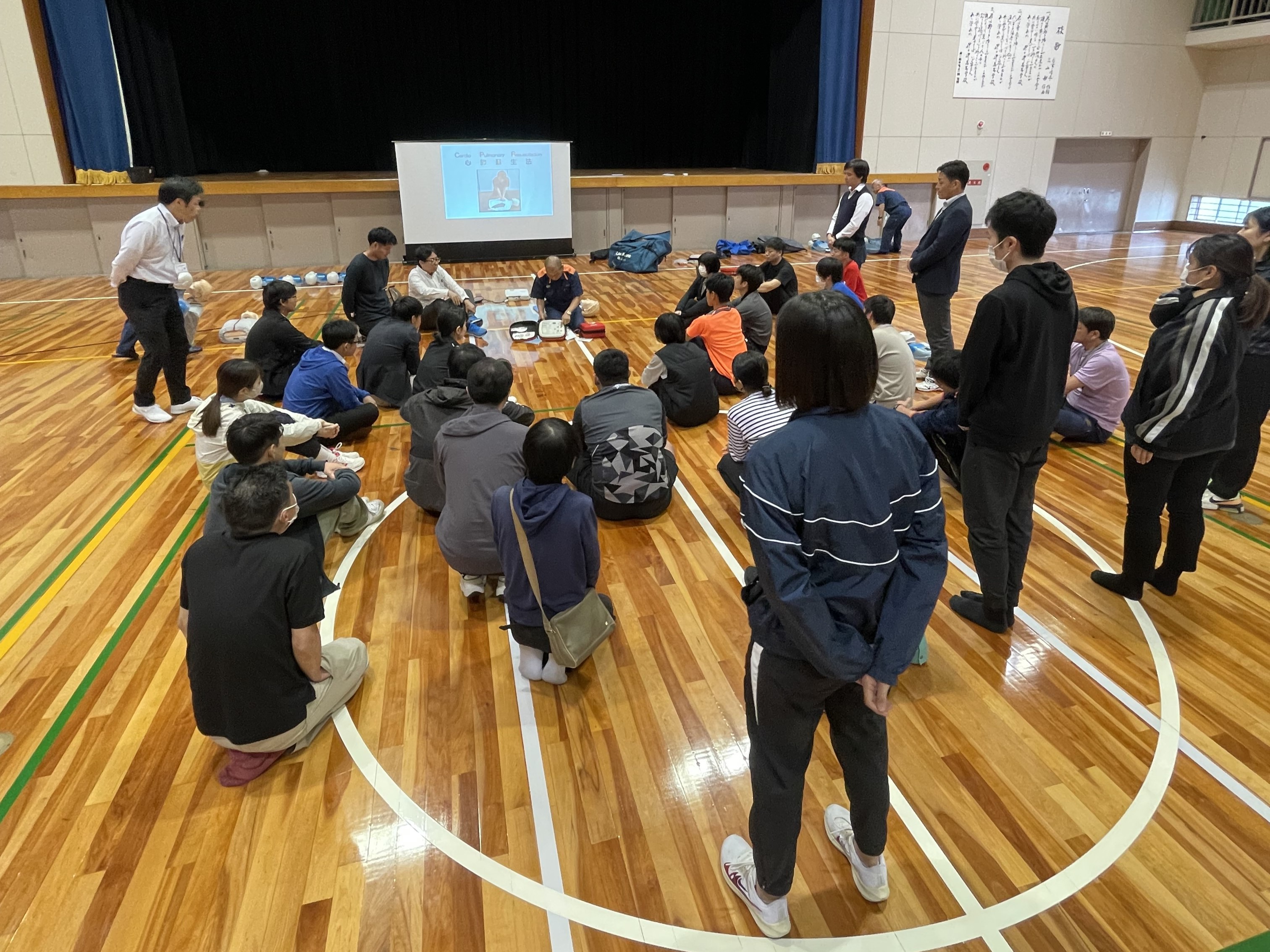 救急救命講習の様子4