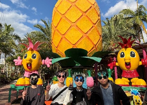 沖縄修学旅行の様子1