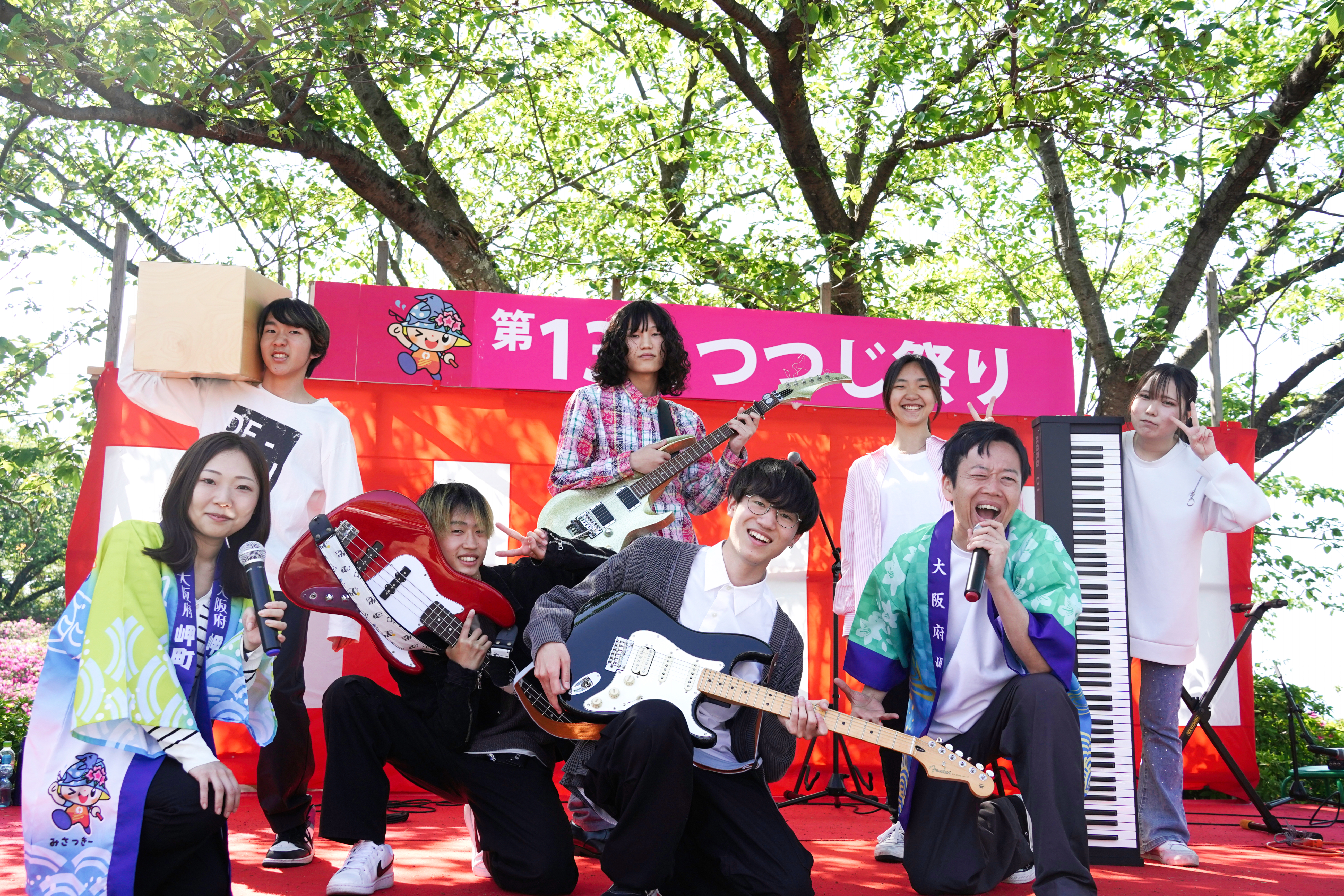 淡輪つつじ祭りの様子1