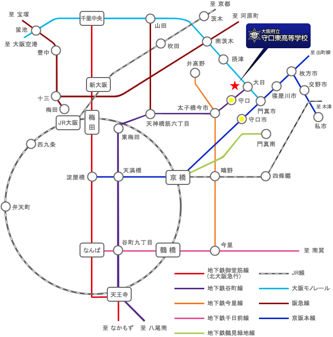 電車路線図