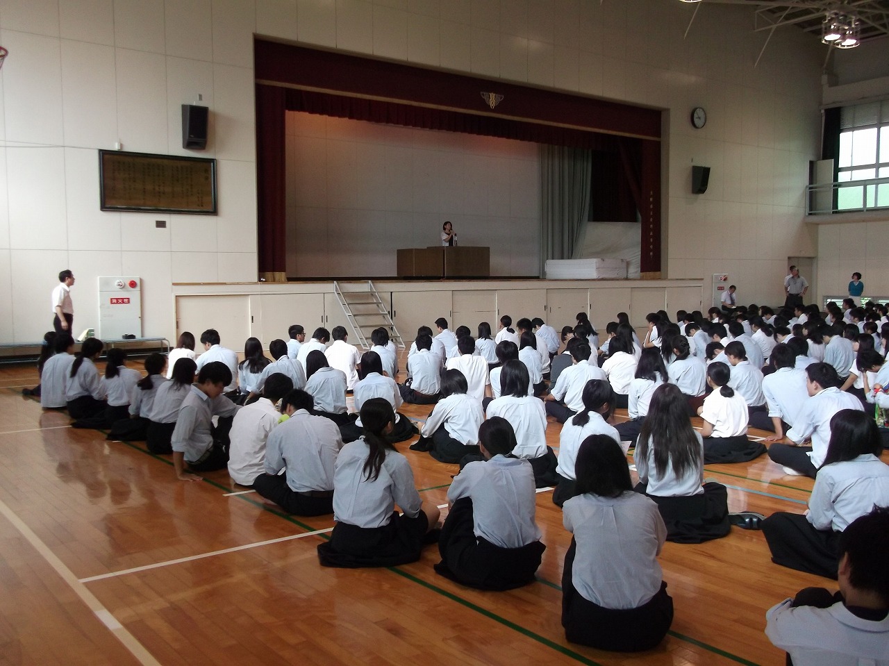 長野高等学校校内画像