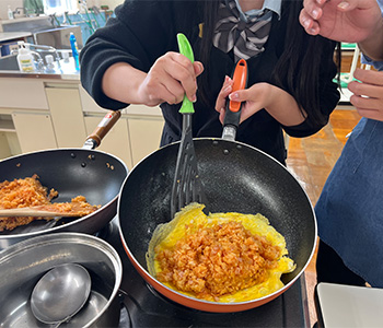 調理部の活動写真