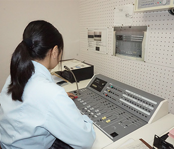 放送部の活動写真