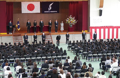 入学式の写真