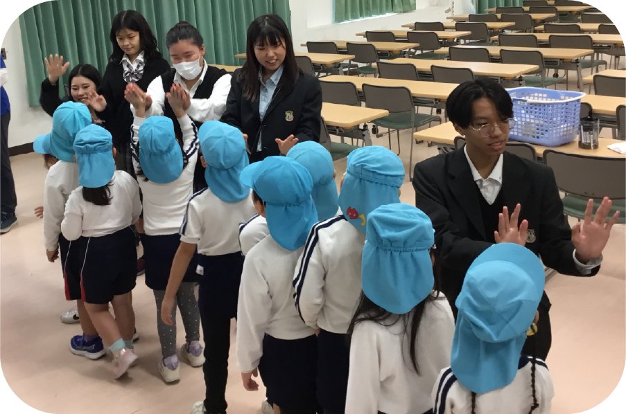 ハートフルほいくコースの生徒