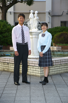 制服 校章 大阪府立りんくう翔南高等学校