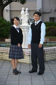 制服 校章 大阪府立りんくう翔南高等学校