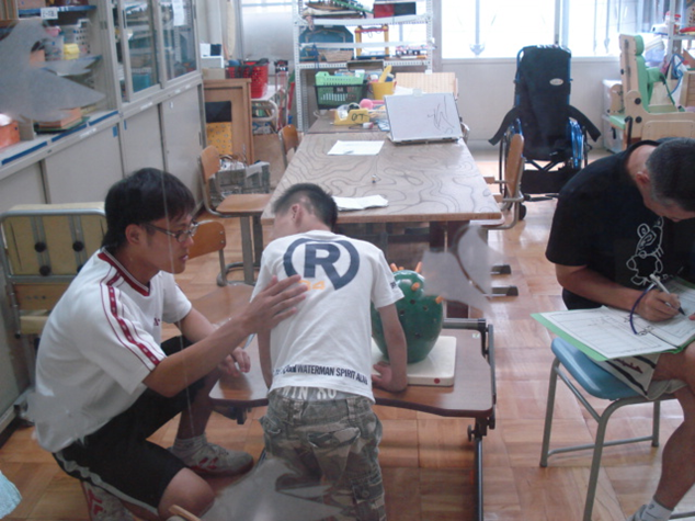 堺支援学校との交流会