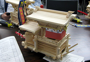 だんじり模型の製作