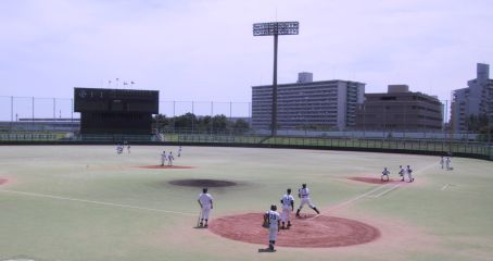 試合中
