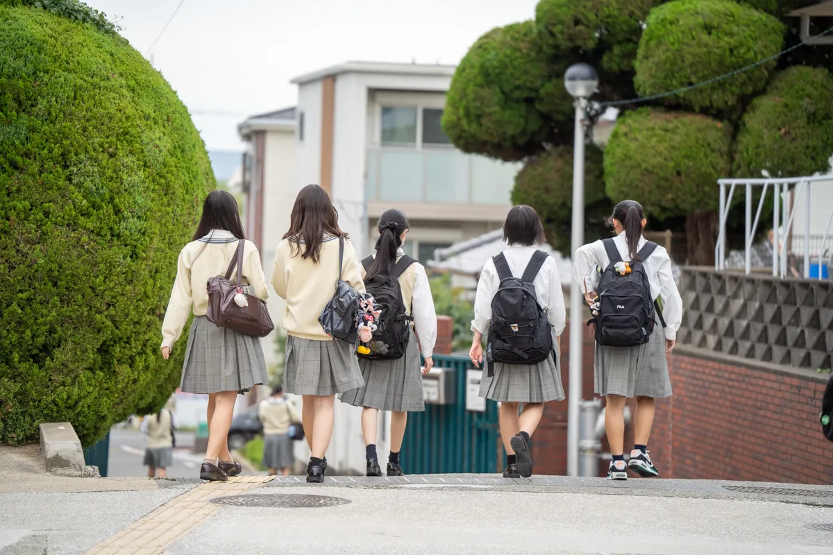 下校の様子