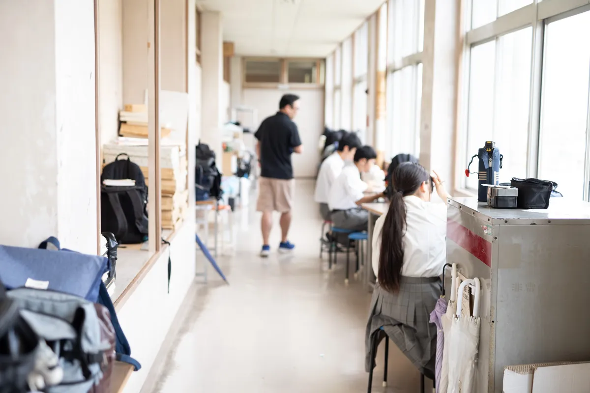 下校の様子