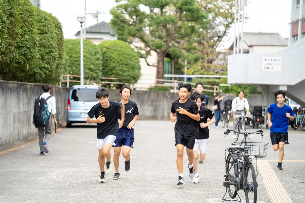 下校の様子