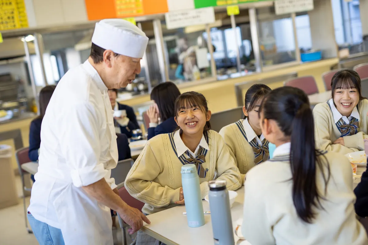 昼休みの様子