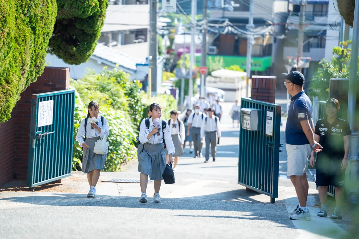 登校の様子