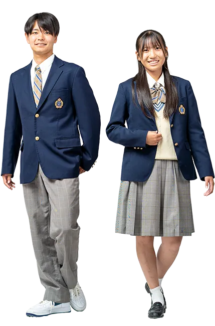 グレーボトムスの制服