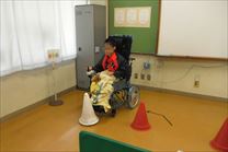 ゲームをしている様子。