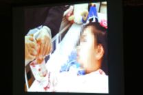 発表をする生徒の様子