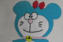 家庭科の時間に作りました。