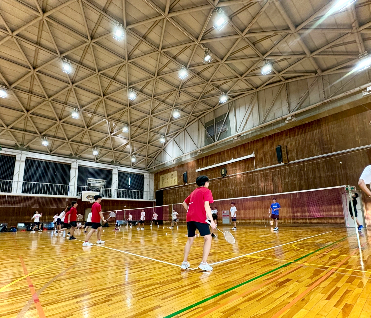 男子バドミントン部