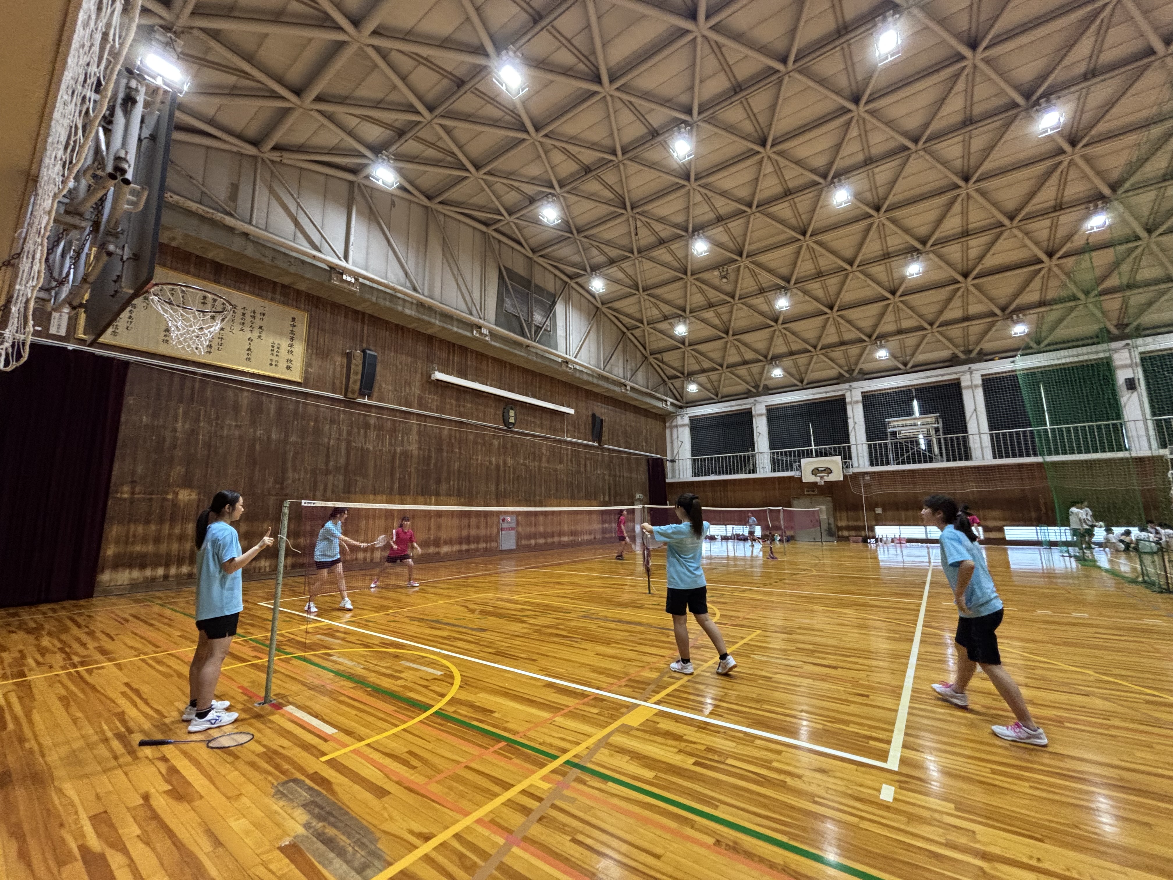 女子バドミントン部