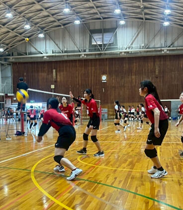 女子バレーボール部