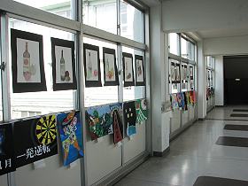 第６回大和川高等学校美術科展風景その３